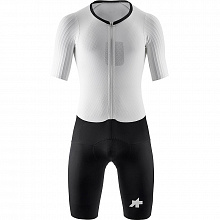 Комбинезон короткий рукав Assos Equipe RS Rapidfire Chronosuit S11 (white)
