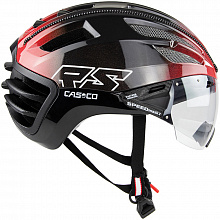 Велокаска Casco Speedairo RS 2 Black-Red