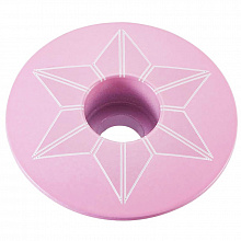 Крышка якоря Supacaz SZ-20A Star Capz Anodized (Giro pink)