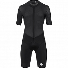 Комбинезон короткий рукав Assos Equipe RS Aero Le Houdini Roadsuit S9 Targa (black)