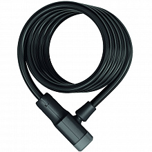 Замок для велосипеда Abus Primo 5510K 10x1800 мм на ключе (черный)