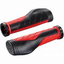 Грипсы Supacaz KE-02 Kush Ergo (black-red)