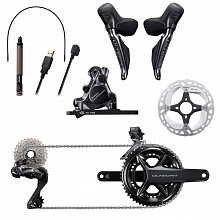 Группа оборудования шоссе Shimano Ultegra Di2 R8170 Disc 2х12 sp