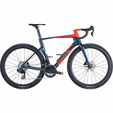 Велосипед шоссе BMC Teammachine R 01 THREE Force eTap AXS (deep sea - neon red)