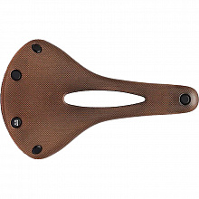 Седло шоссе Brooks C17 Cambium Carved Orange (164мм)