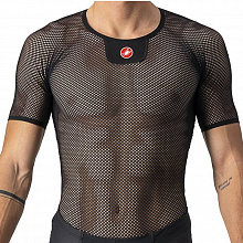 Майка нательная короткий рукав Castelli Core Mesh 3 SS (black) (20°C - 30°C)