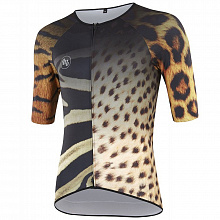 Веломайка короткий рукав MB Wear Comfort Jersey (animalier)