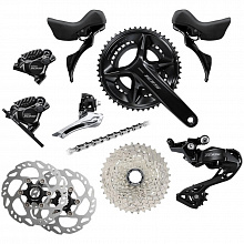 Группа оборудования шоссе Shimano 105 Disc R7100 2x12sp