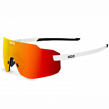 Очки KOO Supernova white / red mirror