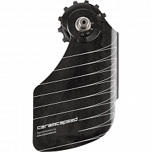 Ролики заднего переключателя с лапкой CeramicSpeed OSPW Aero Shimano R9250/R8150 12sp (black)