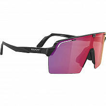 Очки Rudy Project Spinshield Pro black gloss / multilaser red