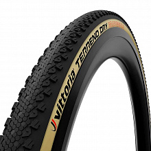 Покрышка 28" гравел Vittoria Terreno Dry Gravel Lite кевлар (700х47) tan-black