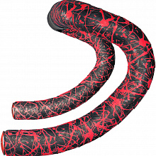 Обмотка руля Supacaz BT-173 Super Sticky Kush Splat 2,5мм (neon red)