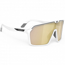 Очки Rudy Project Spinshield white matte / multilaser gold