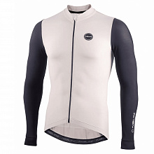 Веломайка длинный рукав Nalini Soft Wrap LS Jersey (black fog) (8°-13°C)