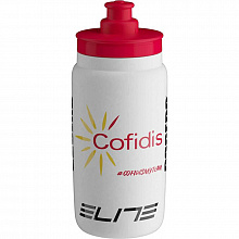 Фляга 550мл Elite Fly Team (Cofidis) white