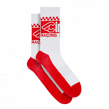 Носки Cinelli Racing Bicycle (white-red)