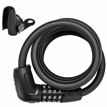 Замок для велосипеда Abus Primo 5510С+SCMU 10x1800 мм кодовый (черный)