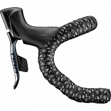 Обмотка руля Ciclovation Advanced Leather Touch Minimalism Aliens 3мм (Silver)