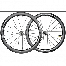 Колеса комплект 28" Elitewheels Marvel 50D UD Carbon Disck Brake (matte black)