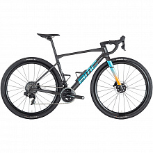 Велосипед гравел BMC Kaius 01 TWO Sram Force eTap AXS wide 2x12 (carbon black - brushed blue)