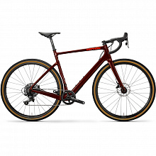 Велосипед гравел Cervelo Aspero Apex 1 Alexrims Boondocks 7 Disc (burgundy-dark orange)
