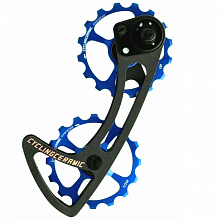 Ролики заднего переключателя с лапкой CyclingCeramic ODC Shimano R9100/9150/8000 (blue)