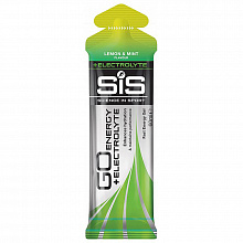 Гель изотонический углеводный с электролитами SIS GO Energy+Electrolyte 60мл (lemon - mint)