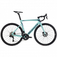 Велосипед шоссе Bianchi Oltre Race Shimano 105 12sp (celeste irid matt)