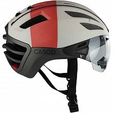 Велокаска Casco Speedairo 2 Nitro Silk (grey-cream-red)