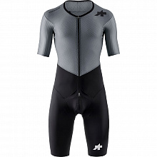 Комбинезон короткий рукав Assos Equipe RS Aero Le Houdini Roadsuit S11 (fanatic silver)