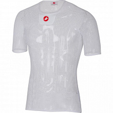 Майка нательная короткий рукав Castelli Core Mesh 3 SS (white) (20°C - 30°C)
