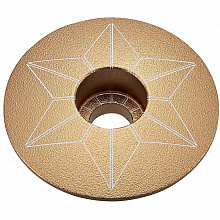 Крышка якоря Supacaz SZ-12A Star Capz Anodized (gold)