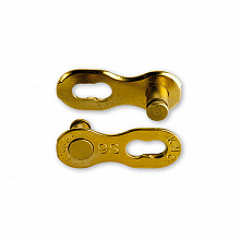 Замок для цепи KMC 9s gold (1шт)