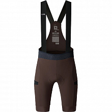 Велотрусы с лямками Gobik Grit 2.0 Bib Short Men (cocoa) (17-35ºC)