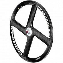 Колесо переднее лопастное 28" Corima 4 SPOKE WHEEL HM TUB ceramic