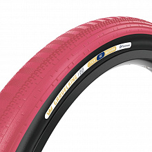 Покрышка 28" гравел Panaracer GravelKing SS TLR кевлар (700х40) cranberry - black