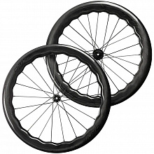 Колеса комплект 28" Elitewheels Drive Helix 68D SS Carbon Disck Brake (glossy marbl-black)