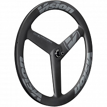 Колесо переднее лопастное 28" Vision Metron 3 Spoke DB CL