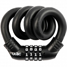 Замок для велосипеда Ulac 1970 15x600 мм кодовый (black)