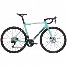 Велосипед шоссе Bianchi Specialissima Comp 105 Di2 Disc 12sp (celeste - graphite)