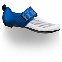 Велотуфли триатлон Fizik Transiro Hydra (white-metallic blue)