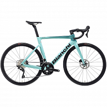 Велосипед шоссе Bianchi Oltre Race Shimano 105 Disc 12sp (metallic celeste)