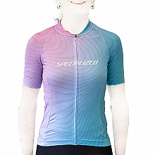 Веломайка короткий рукав Specialized Women`s SL Aero Jersey (chameleon)