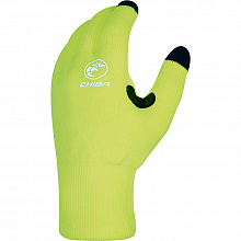 Перчатки осенние Chiba Light Line Watershield (yellow fluo)