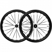 Колеса комплект 28" Elitewheels Drive Helix 57D CS Carbon Disck Brake (glossy marbl-black)