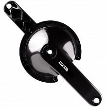 Шатуны трековые с пауком и кареткой Raketa Track BCD 144x5 (BSA-68-30) black
