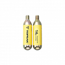 Картридж CO2 резьбовой Topeak 16G Threaded CO2 Cartridge 2шт.