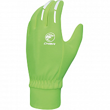 Перчатки осенние Chiba Light Line Thermofleece (yellow fluo)